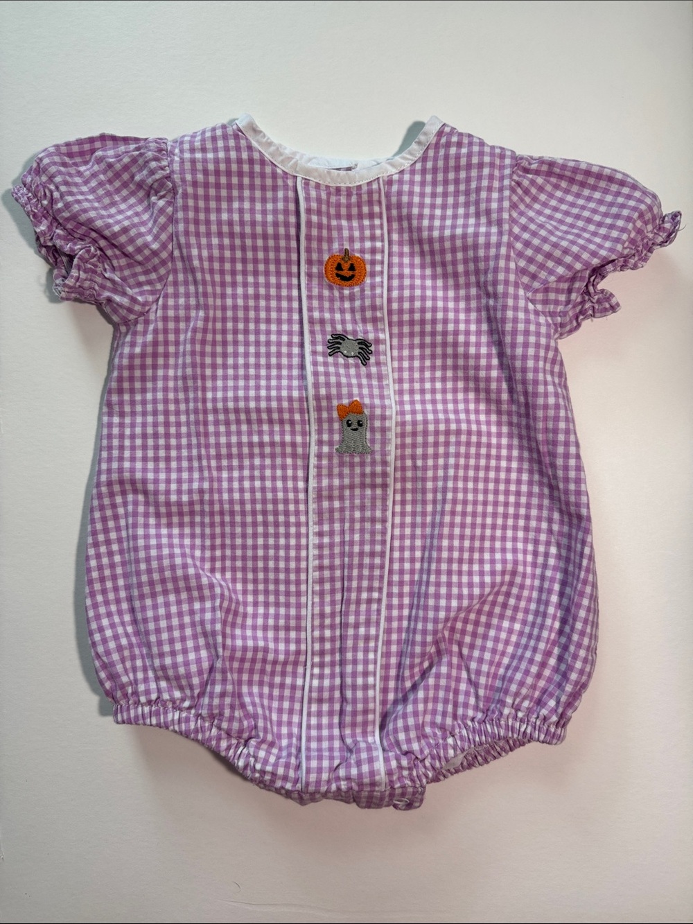 The Oaks Trixie Halloween Embroidered Trio Bubble - 9 months - Picture 3 of 7
